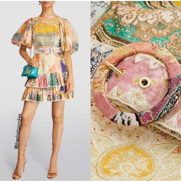 Zimmermann Dresses & Skirts - Zimmermann Anneke Ruffle Hem Mini Dress